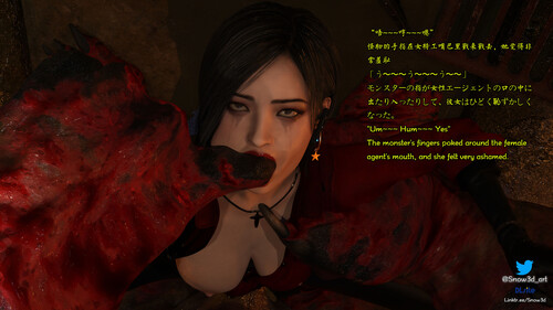 [中文][新漫][3D]女特工与变异巨怪[凌辱] []