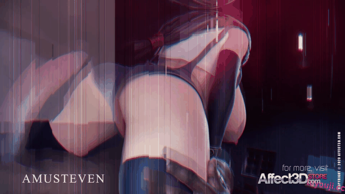 【3D同人/中文/全动态】蒂法的エロ幻想！1080HD中文完全版★超高素质【黑丝/1G】