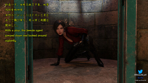 [中文][新漫][3D]女特工与变异巨怪[凌辱] []