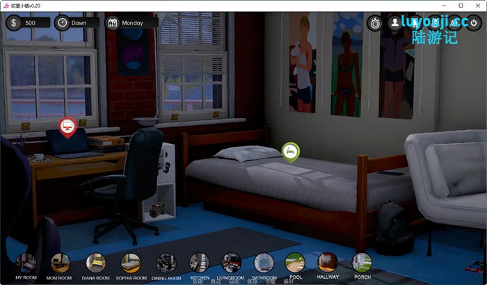 探索绅士游戏新境界：鱼丸小镇(Lust Village) v0.85 汉化版趣味横生的沙盒冒险