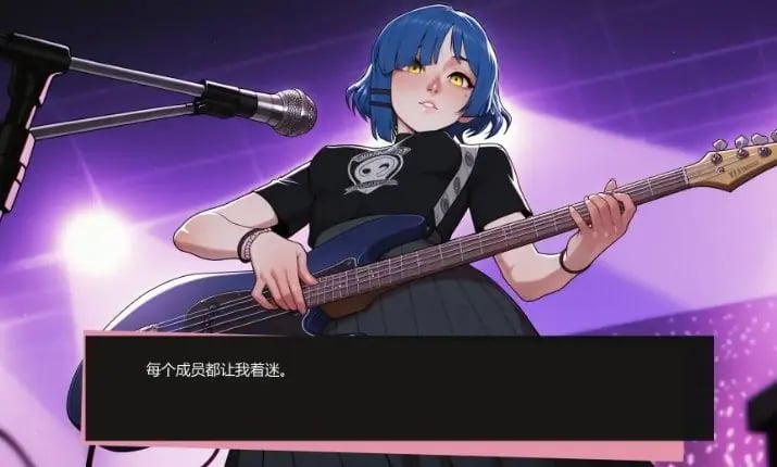 【PC/安卓/AI汉化/恋爱模拟/日系/2D/SLG游戏/670M】吉他热潮 (Guitar Crush) Ver0.1.1a AI汉化版+恋爱模拟+恋爱模拟+日系2DSLG游戏+670M