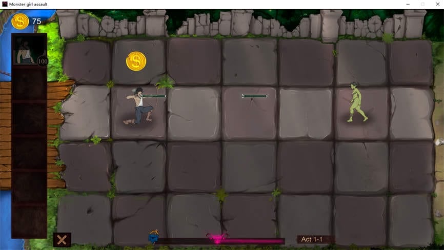 魔女突袭:镇守/Monster girl assault（V1.0.0英文版+集成DLC-植物大战僵尸人物版）