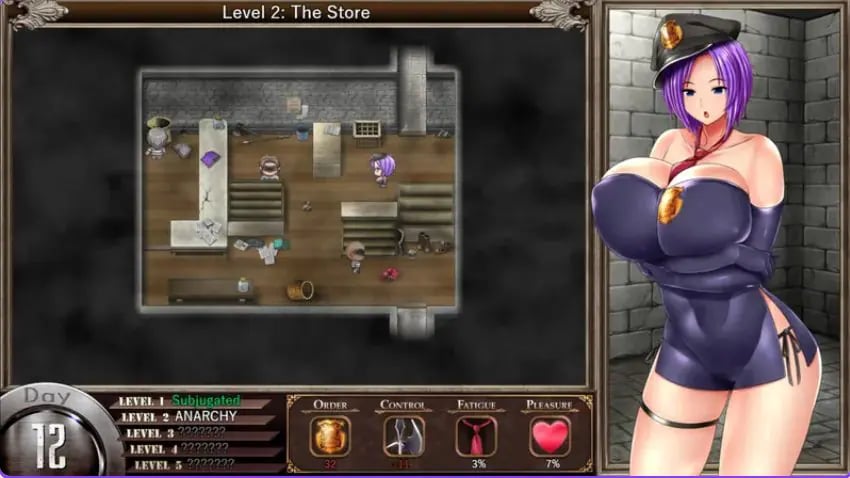 【PC/官中/爆款/RPG游戏/1.90G】 卡琳的监狱（Karryn’s Prison）Ver1.3.1.41 官中步兵版 作弊+全DLC+爆款RPG游戏+1.90G