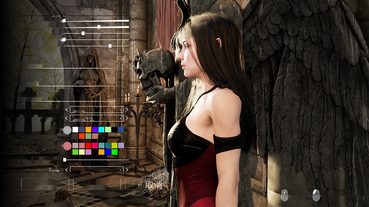 【大型ACT/3D/全动态】血族迷情·卡利斯卡 Kalyskah ver0.23.3 STEAM汉化中文版[虚幻4]号称P站最强游戏 连NPC都可捏人【15G】