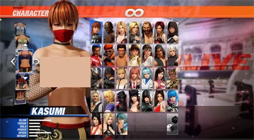 死或生6:Cn福利版/DOA6 Cn Mod（已更新至V1.22+集成全部461个DLCs+全任务+R18MOD+解锁DLC衣服存档+游戏修改器）
