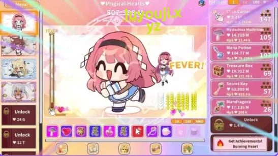 【PC/官中/休闲/SLG游戏/1.0G】 萌系点击者 （Kawaii Clicker Reborn） Ver2.0 官中版+休闲SLG游戏+1.0G