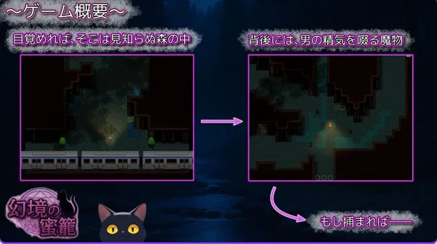 【PC/AI汉化/拨作/RPG游戏/1.70G】 幻境蜜笼 （幻境の蜜籠） AI汉化版+攻略+全回想存档+拔作RPG游戏+1.70G