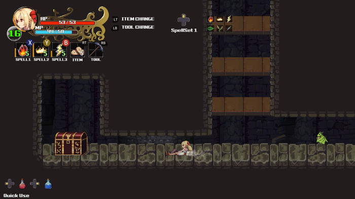 魔法少女的奇幻冒险 STEAM官方中文版 横版动作冒险游戏 500M