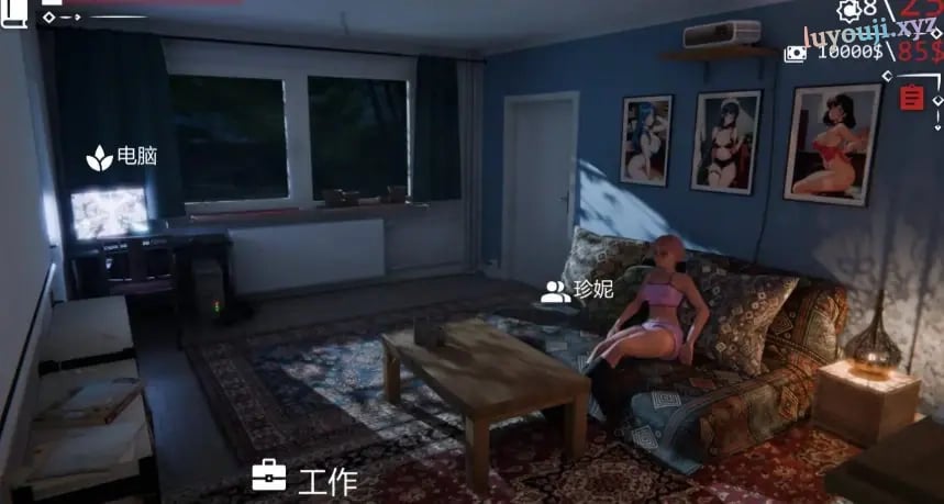 【PC/安卓/AI汉化/欧美/SLG游戏/1.04G】我的女孩喜欢手铐 (My Girl Loves Handcuffs) Ver0.3 AI汉化版 PC+安卓+欧美SLG游戏+1.04G