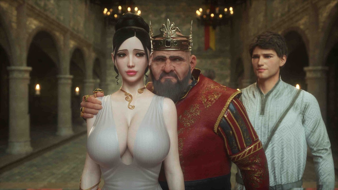 探索绅士游戏的新高度——全彩3D大作Fallen Lady1-4【800M】