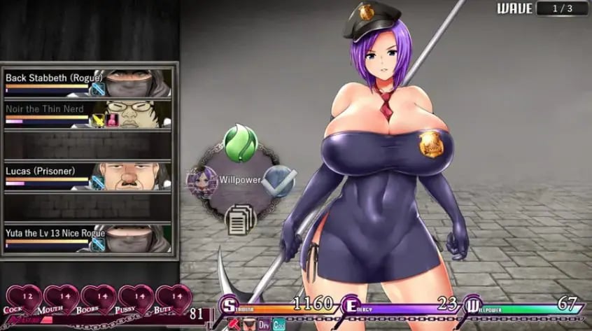 【PC/官中/爆款/RPG游戏/1.90G】 卡琳的监狱（Karryn’s Prison）Ver1.3.1.41 官中步兵版 作弊+全DLC+爆款RPG游戏+1.90G