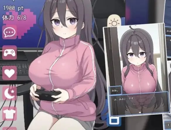 【PC/AI汉化/同居/日系/2D/互动/SLG游戏/850M】网恋女友！～与宅女女友的甜蜜同居生活～ AI汉化版+同居+日系2D互动啊SLG游戏+850M