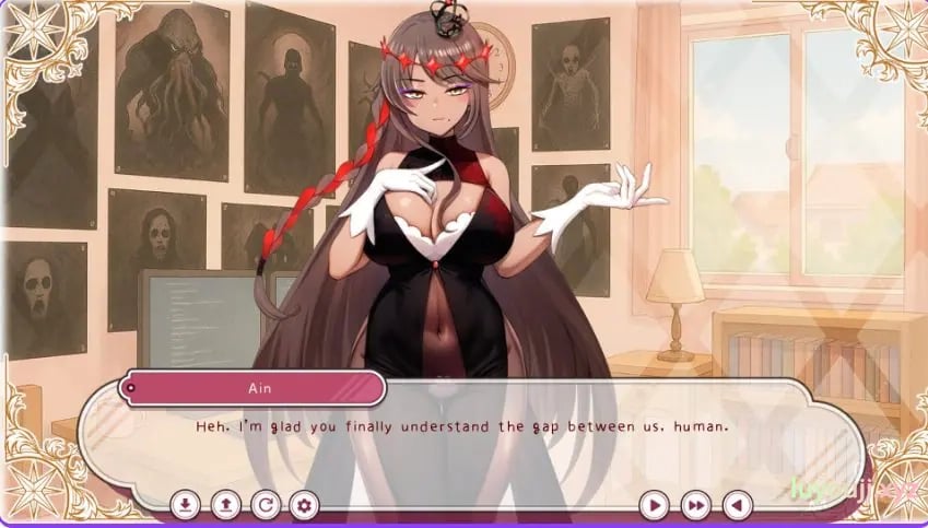 【PC/官中/日式/SLG游戏/510M】 每天都跟召唤出的克苏鲁少女玩桌游（Everyday I Play Board Games with a Summoned Eldritch Girl）官中步兵版+日式SLG游戏+510M