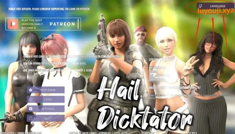 【PC/官中/欧美/3D/SLG游戏/6.81G】冰雹独裁者 (Hail Dicktator)Ver0.87.1 官中版+欧美3DSLG游戏+6.81G