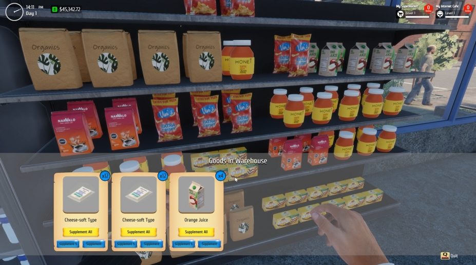 【PC/中文/模拟/经营/9.47G】网吧&超市模拟器 中文版+经营模拟游戏+9.47G