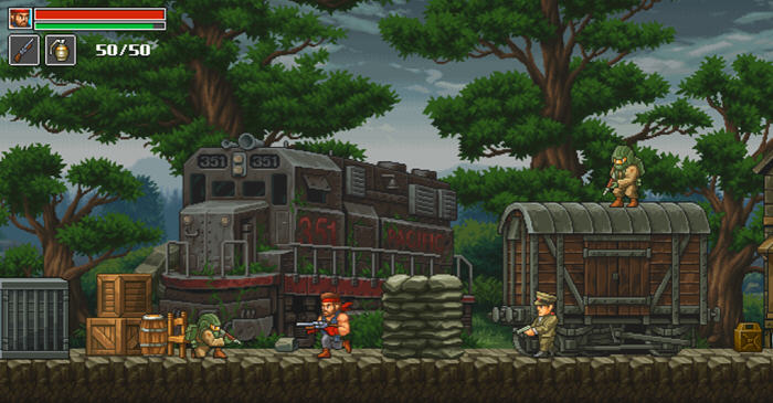 愤怒之枪(Guns of Fury) 官方中文版 平台动作射击游戏 500M