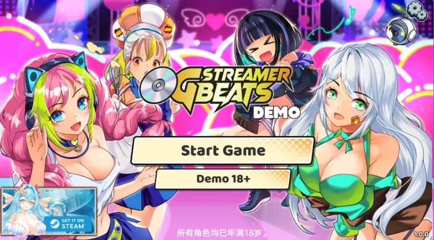【PC/官中/休闲/ACT游戏/2.0G】OG 主播计划：节奏出道！（OG Streamer Beats）Ver1.0.004官中步兵版 正式版+存档+休闲ACT游戏+2.0G-中文绅士游戏下啊载,黄游,色情手机游戏,绅士漫画,里番