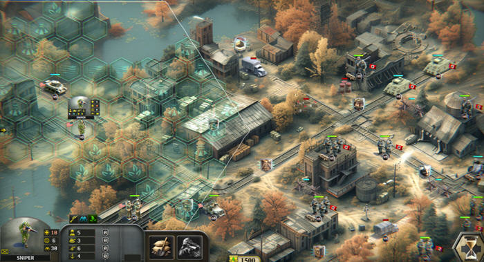 前线二战突击兵团 v1.0.20 STEAM官方中文版 回合制策略战棋游戏