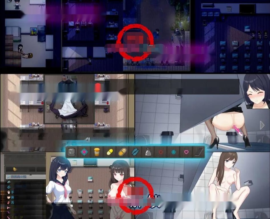 【双端】【奇妙RPG/中文/CV/全动态】PEEPING ACADEMY 盗撮学園 官方中文作弊版+作弊码 1.4G