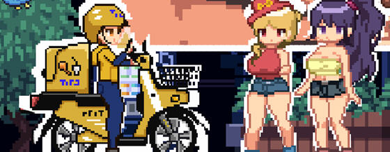 探索快递员的奇妙旅程【幸运的托运人 v1.1 机翻汉化版 像素沙盒互动SLG游戏】尽享互动乐趣啊！-中文绅士游戏下载,黄游,色情手机游戏,绅士漫画,里番