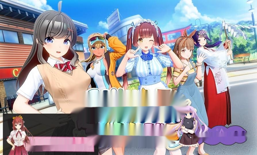 [2024年9月5日年度新I社顶级3D新作/校园SLG/态CG]夏日狂欢/サマバケv1.05精翻小花整合版35G增加了100来个人物卡35G