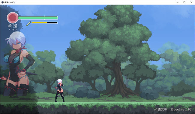 复仇的夜雾 V0.31 动作确认日文版 像素ACT游戏 500M