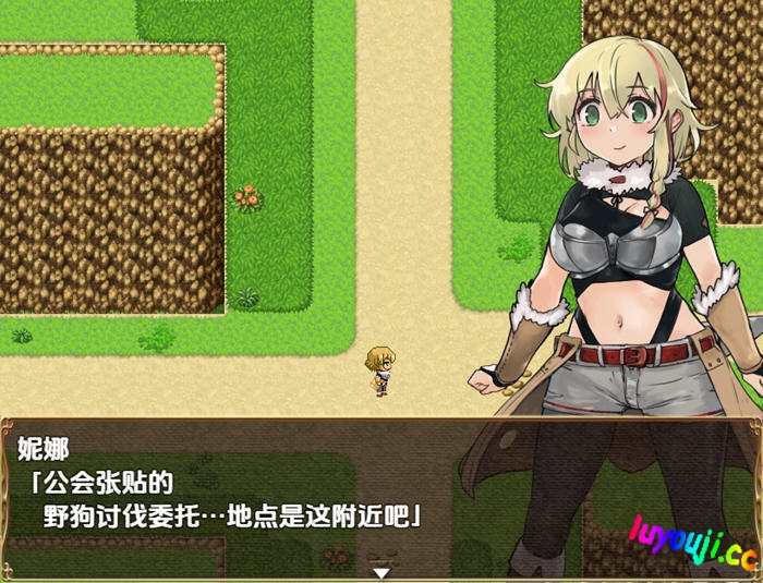史莱姆猎人妮娜 v1.0 AI汉化版 PC+安卓 RPG游戏 1.2G