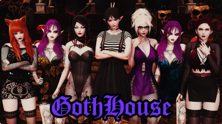 【PC+安卓/AI汉化/欧美/SLG游戏/1.51G】哥特之家 (GothHouse) Chapters 1-2 AI汉化版 PC+安卓+欧美SLG游戏+1.51G-中文绅士游戏下载,黄游,色情手机啊游戏,绅士漫画,里番