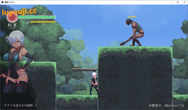 复仇的夜雾 V0.31 动作确认日文版 像素ACT游戏 500M