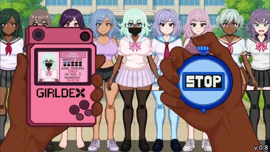 【PC/生肉/互动/SLG游戏/1.10G】 停止大师：时间冻结访客（Stop Master The Time Freeze Visitor）生肉版+互动SLG游戏+1.10G-中文绅士游戏下载,黄游,色情啊手机游戏,绅士漫画,里番