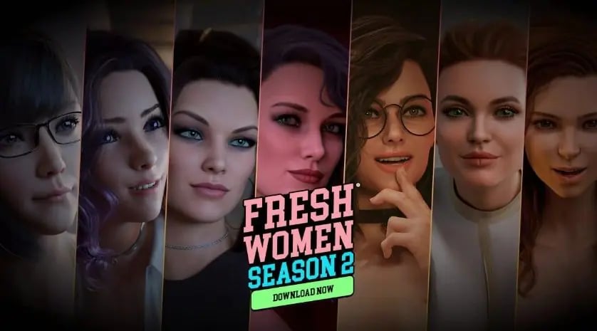 【PC/安卓/官中/欧美/SLG游戏/8.77G】 新生也疯狂第2季 + 第1季(FreshWomen) 官中赞助最终版+PC+安卓+欧美SLG游戏+8.77G-中文绅士游啊戏下载,黄游,色情手机游戏,绅士漫画,里番