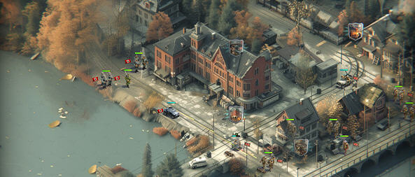 前线二战突击兵团 v1.0.20 STEAM官方中文版 回合制策略战棋游戏