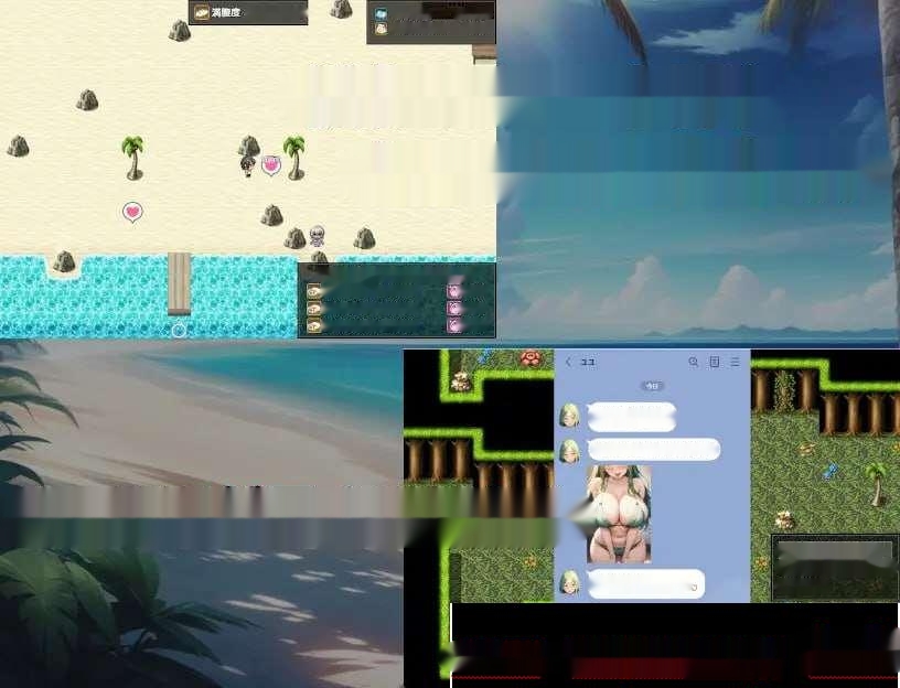 [探索RPG/AI生成] 爆乳大小姐JK无人岛后宫 v1.04 v2024.06.26 AI汉化版 1.8G