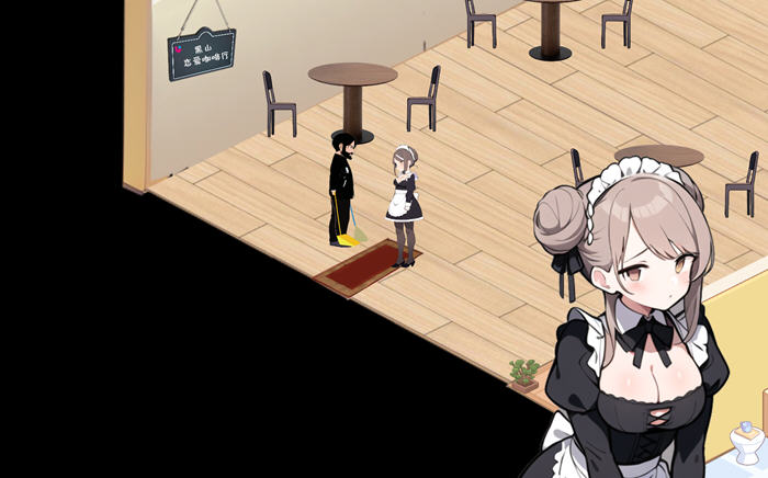 黑山恋爱咖啡厅 v1.7.1 STEAM官方中文版 模拟SLG游戏 1.1G