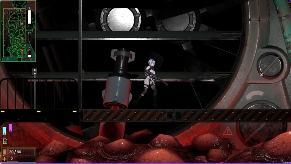 【PC/官中/动作/ACT游戏/1.70G】 青之脑 （CYAN BRAIN） Ver1.1.3 官中步兵版+存档+动作ACT游戏+1.70G